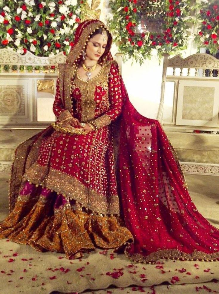 45 Red Bridal Wedding Lehenga - Compel to Get Married Soon