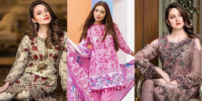 Unique dress design on sale pakistani