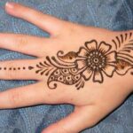 Easy and Simple Mehndi for Front & Back Hand