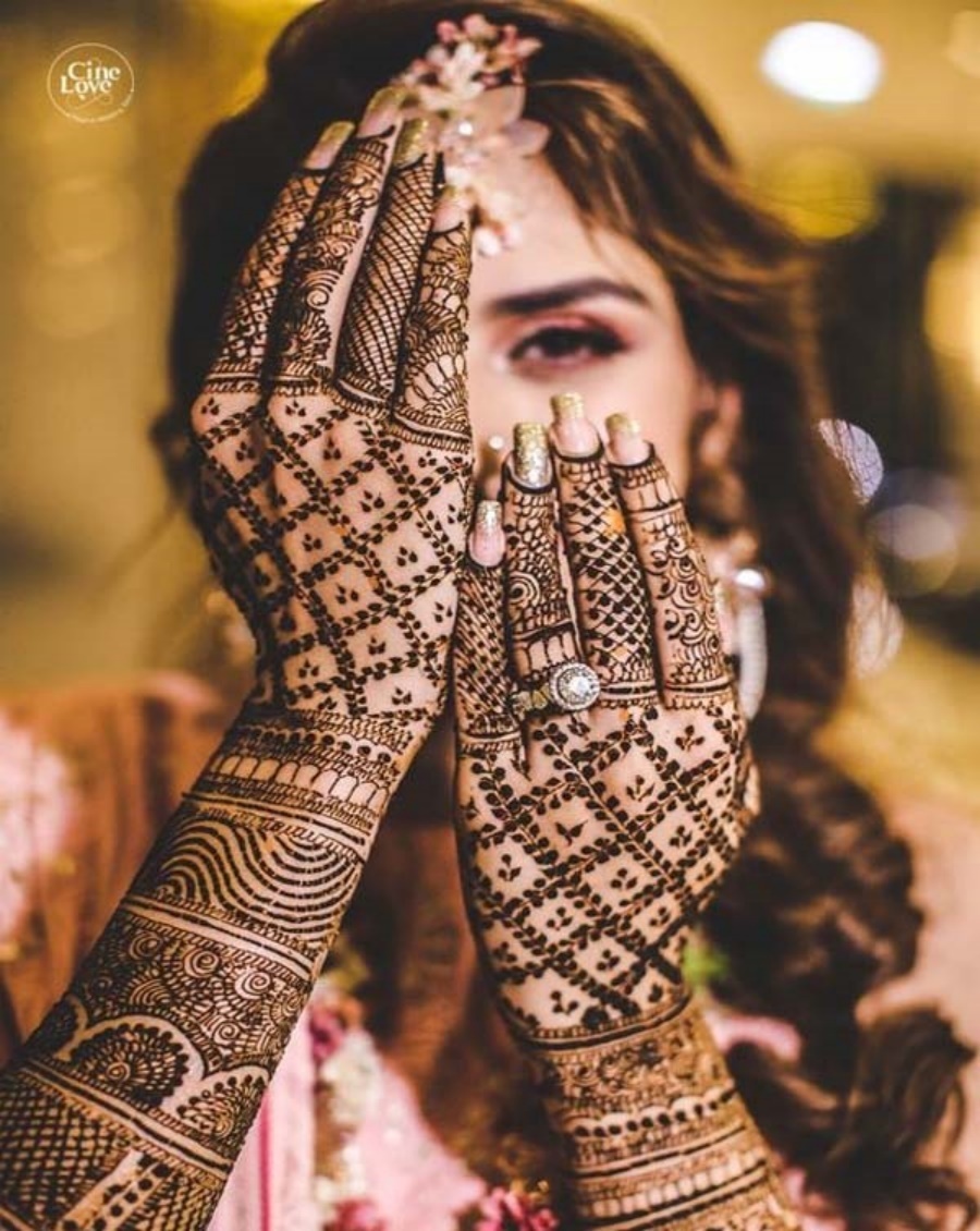 Eid al-Fitr 2023:-Beautiful and New Mehndi Designs for Front and Back Hand  for