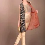 golden-wedding shirst suit for women