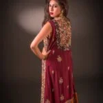 maroon-wedding-dress