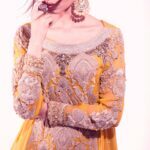 yellowish-wedding-dress for women