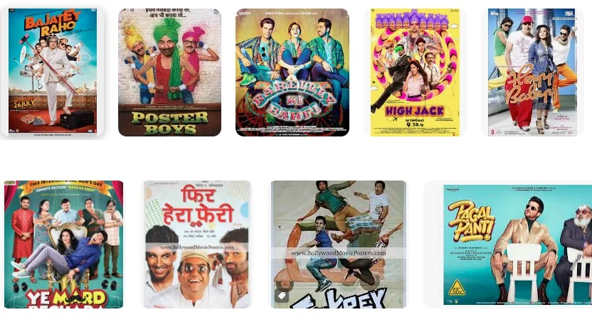 laugh out loud comedies in bollywood movies